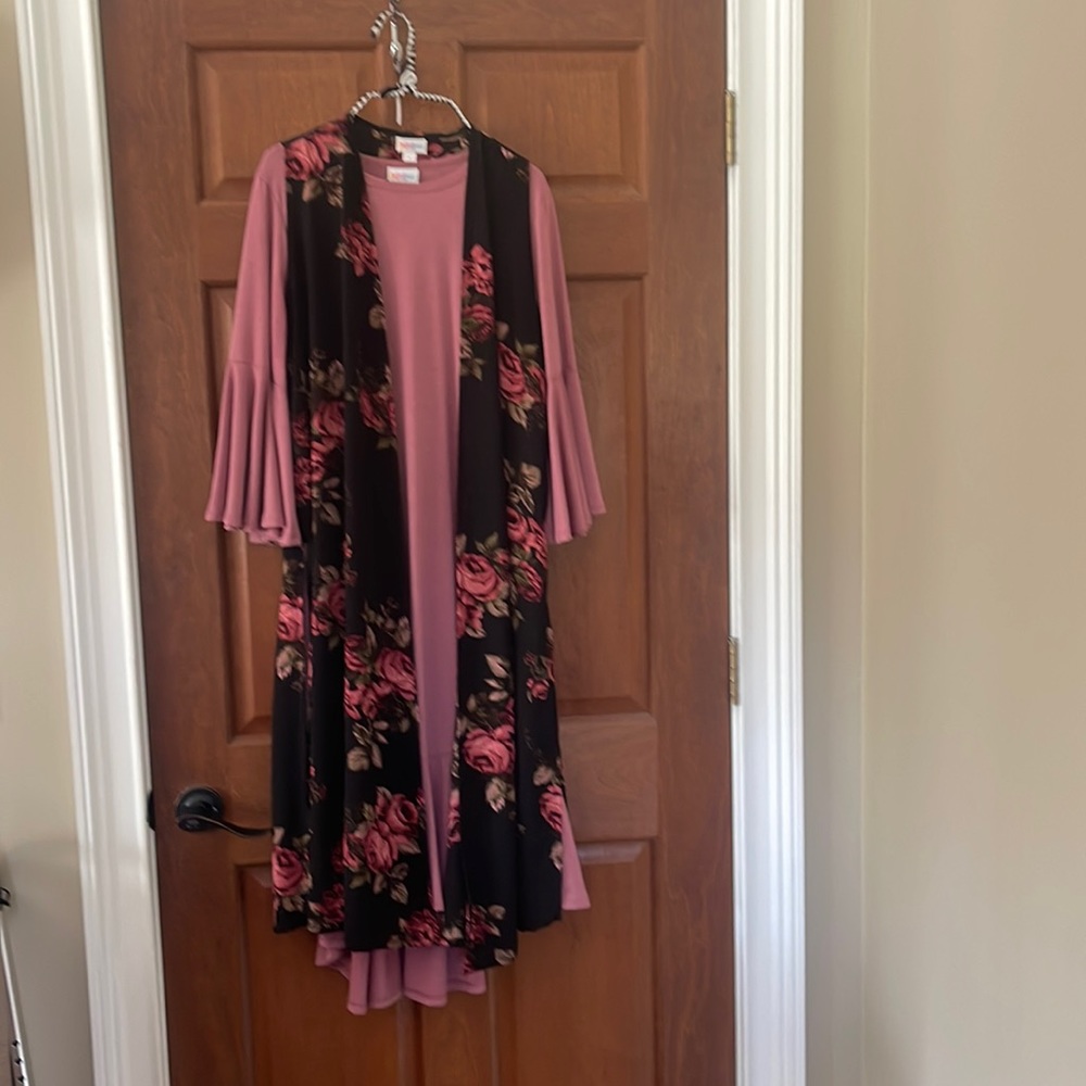 LuLa Roe Dress with vest